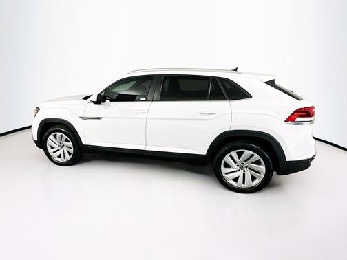 Pure White 2023 Volkswagen Atlas Cross Sport 2.0T SE w/Technology