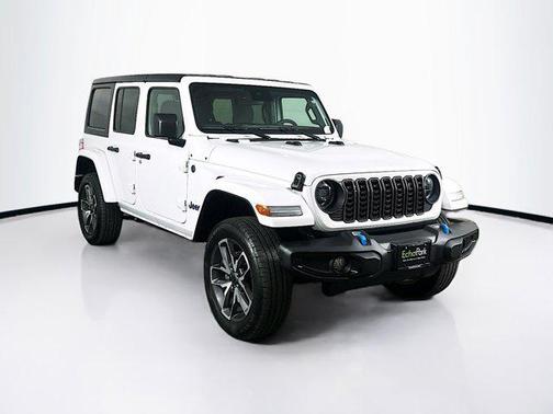 Bright White Clearcoat 2024 Jeep Wrangler 4xe Sport S