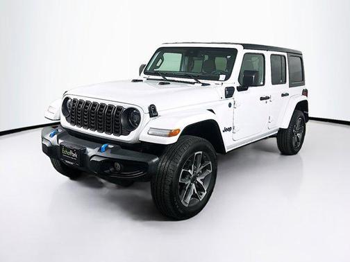 Bright White Clearcoat 2024 Jeep Wrangler 4xe Sport S