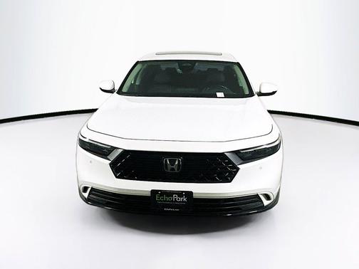Platinum White Pearl 2024 Honda Accord Hybrid EX-L