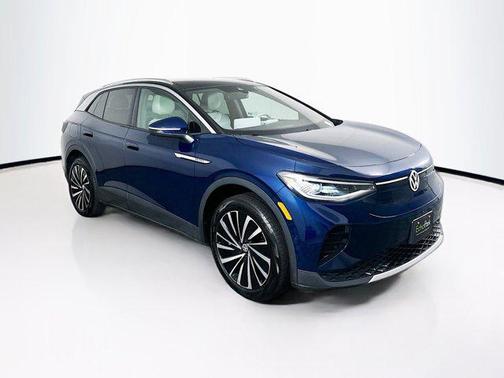 Tourmaline Blue Metallic w/Black Roof 2023 Volkswagen ID.4 Pro S Plus