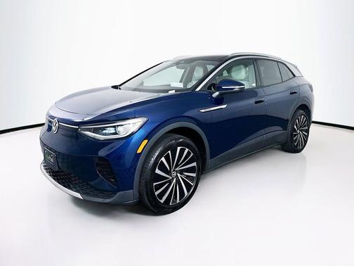 Tourmaline Blue Metallic w/Black Roof 2023 Volkswagen ID.4 Pro S Plus