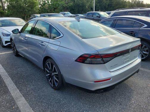Solar Silver Metallic 2024 Honda Accord Hybrid Touring