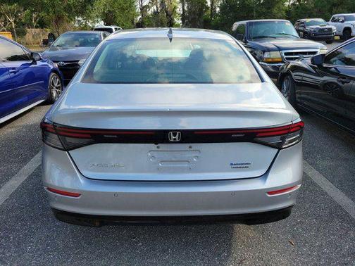 Solar Silver Metallic 2024 Honda Accord Hybrid Touring
