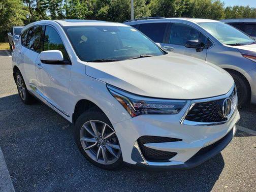 Platinum White Pearl 2020 Acura RDX Technology Package