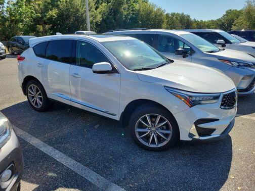 Platinum White Pearl 2020 Acura RDX Technology Package