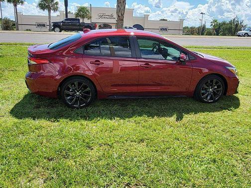 Ruby Flare Pearl 2023 Toyota Corolla SE
