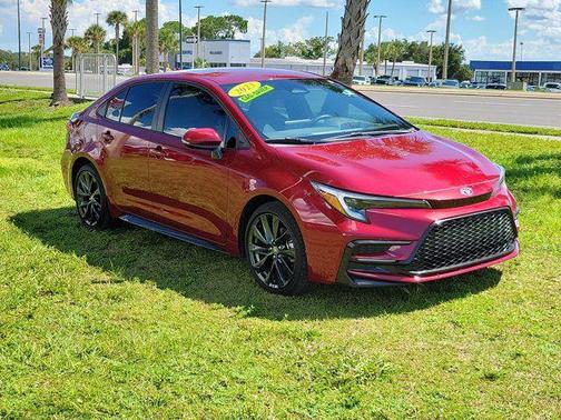 Ruby Flare Pearl 2023 Toyota Corolla SE