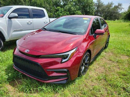 Ruby Flare Pearl 2023 Toyota Corolla SE