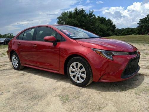 Barcelona Red 2020 Toyota Corolla LE