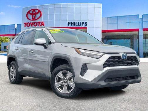 Silver Sky Metallic 2024 Toyota RAV4 Hybrid LE