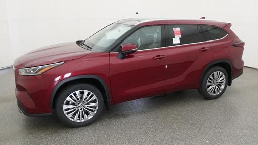 Ruby Flare Pearl 2026 Toyota Highlander Platinum