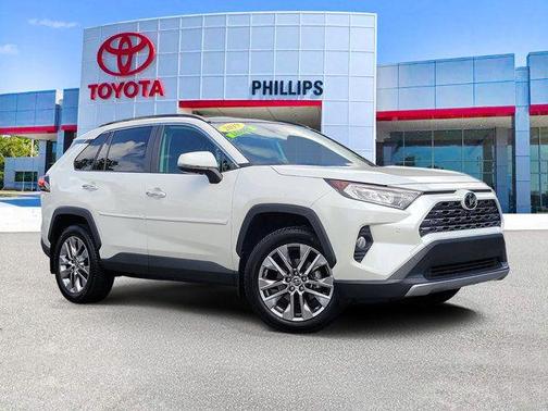 Blizzard Pearl 2019 Toyota RAV4 Limited