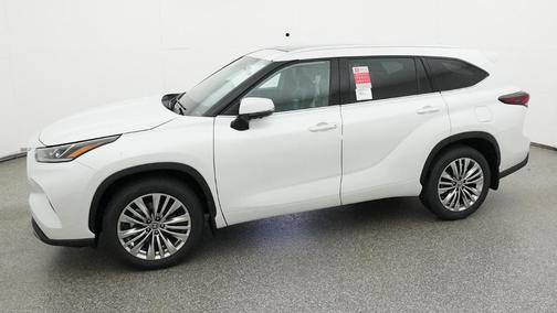 Wind Chill Pearl 2026 Toyota Highlander Platinum