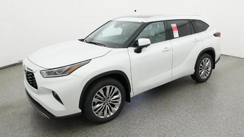 Wind Chill Pearl 2026 Toyota Highlander Platinum
