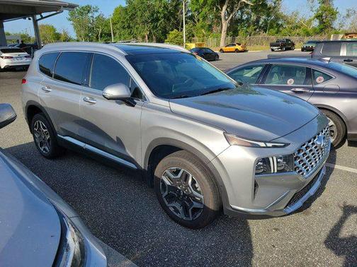 Shimmering Silver 2023 Hyundai SANTA FE Limited