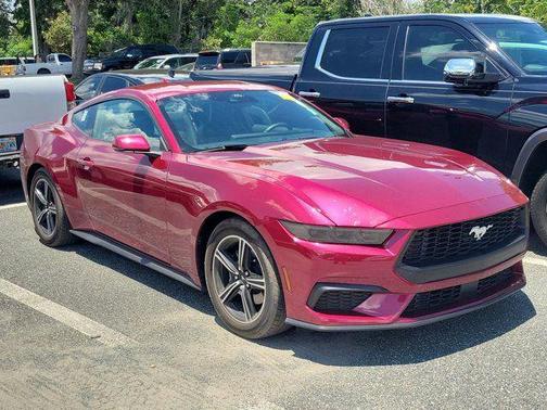 Molten Magenta Metallic Tri-coat 2025 Ford Mustang EcoBoost Premium