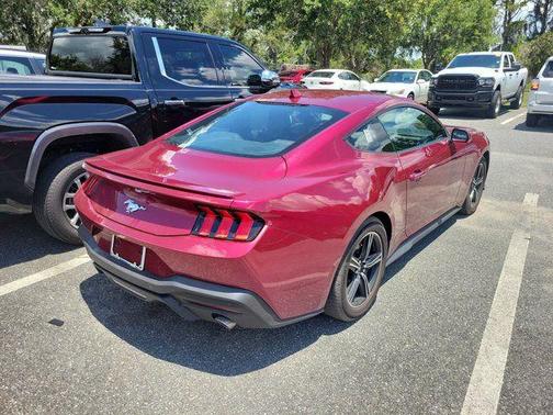 Molten Magenta Metallic Tri-coat 2025 Ford Mustang EcoBoost Premium