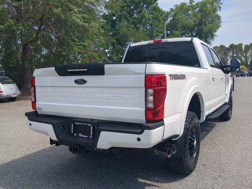 Star White Metallic Tri-Coat 2022 Ford F-250 Lariat