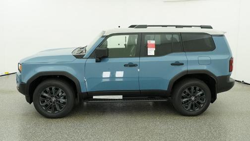 Heritage Blue/Gray Scape Roof 2026 Toyota Land Cruiser Base