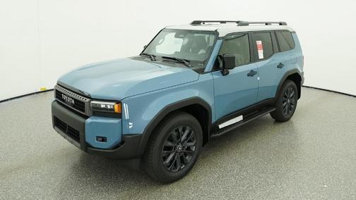 Heritage Blue/Gray Scape Roof 2026 Toyota Land Cruiser Base