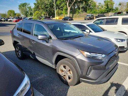 Gray 2022 Toyota RAV4 XLE