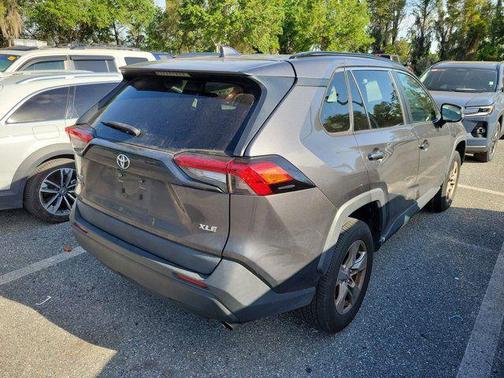Gray 2022 Toyota RAV4 XLE