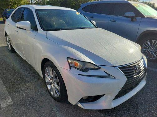 White 2014 Lexus IS 250 Base