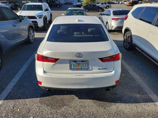 White 2014 Lexus IS 250 Base