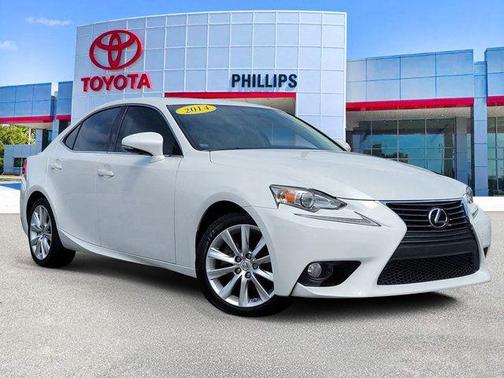 White 2014 Lexus IS 250 Base