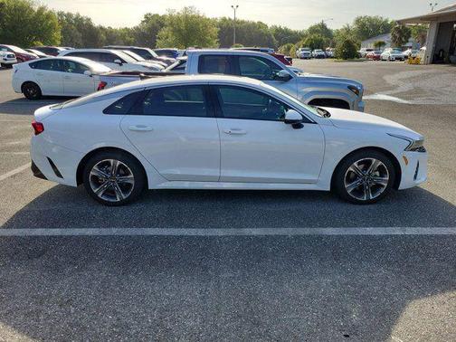 Glacial White Pearl 2023 Kia K5 EX