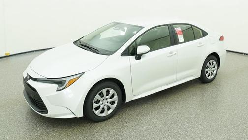Wind Chill Pearl 2026 Toyota Corolla Hybrid LE