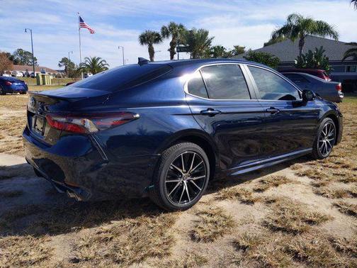 Galactic Aqua Mica 2021 Toyota Camry SE
