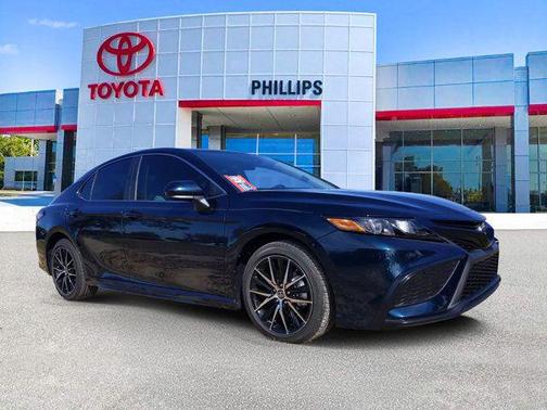 Galactic Aqua Mica 2021 Toyota Camry SE