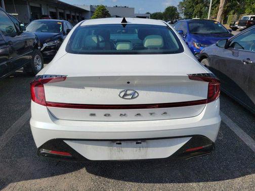 Serenity White 2023 Hyundai SONATA SEL