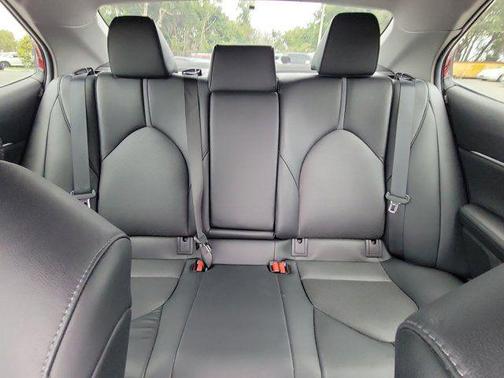 Ruby Flare Pearl 2021 Toyota Camry Hybrid XLE