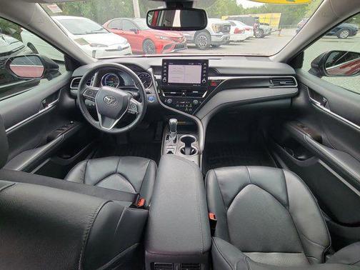 Ruby Flare Pearl 2021 Toyota Camry Hybrid XLE