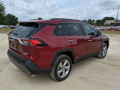 Ruby Flare Pearl 2020 Toyota RAV4 Hybrid SE