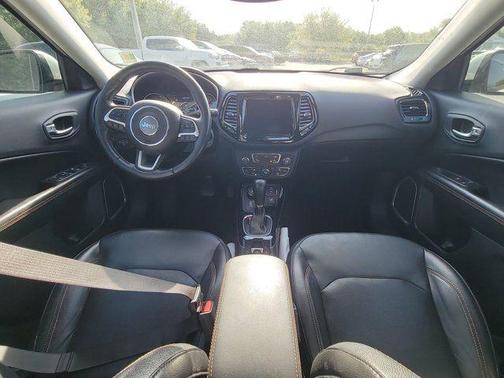 Pearl White Tri-Coat 2018 Jeep Compass Limited