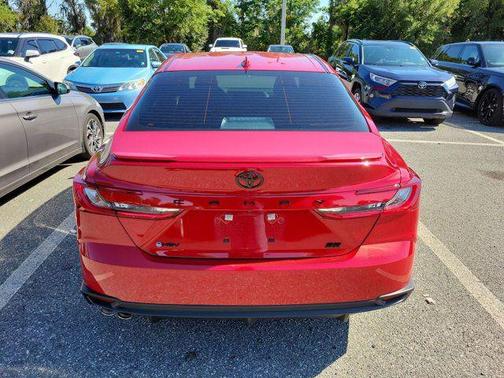 Supersonic Red 2025 Toyota Camry SE