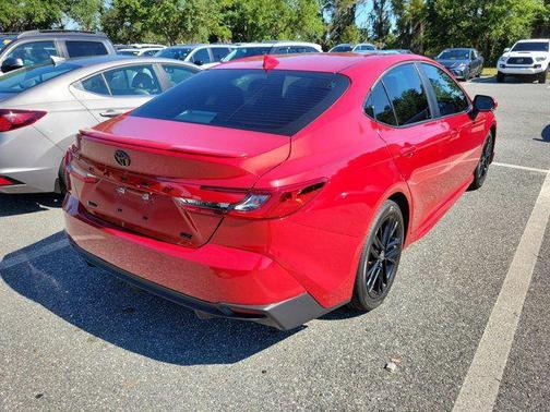 Supersonic Red 2025 Toyota Camry SE