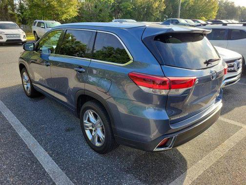 Shoreline Blue Pearl 2018 Toyota Highlander Limited