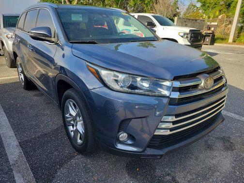 Shoreline Blue Pearl 2018 Toyota Highlander Limited