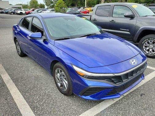 Intense Blue 2025 Hyundai ELANTRA HEV Blue