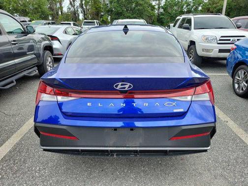 Intense Blue 2025 Hyundai ELANTRA HEV Blue
