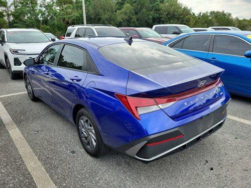 Intense Blue 2025 Hyundai ELANTRA HEV Blue