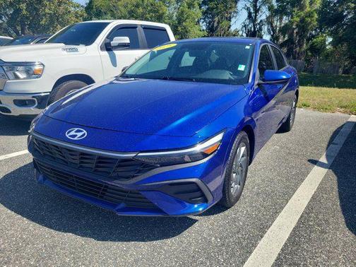 Intense Blue 2025 Hyundai ELANTRA HEV Blue