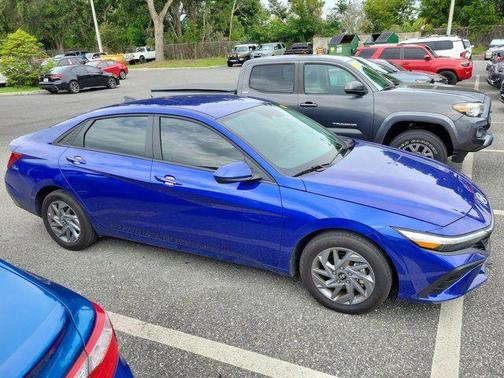 Intense Blue 2025 Hyundai ELANTRA HEV Blue