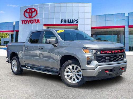 Sterling Gray Metallic 2024 Chevrolet Silverado 1500 Custom