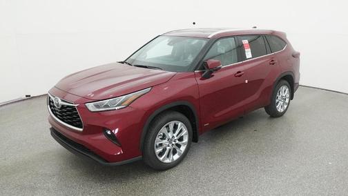 Ruby Flare Pearl 2026 Toyota Highlander Hybrid Limited